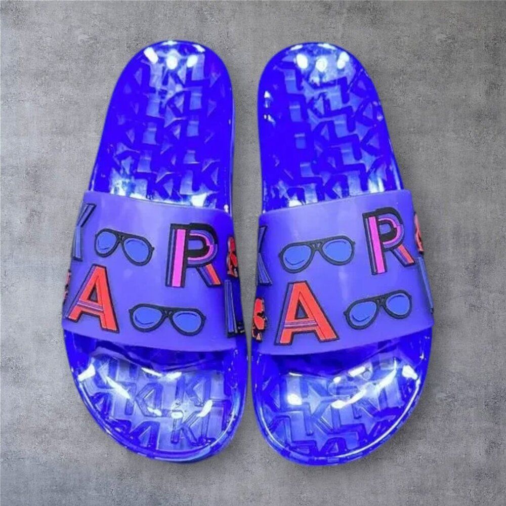 KARL LAGERFELD Slide Sandals Womans Size 8 - NEW